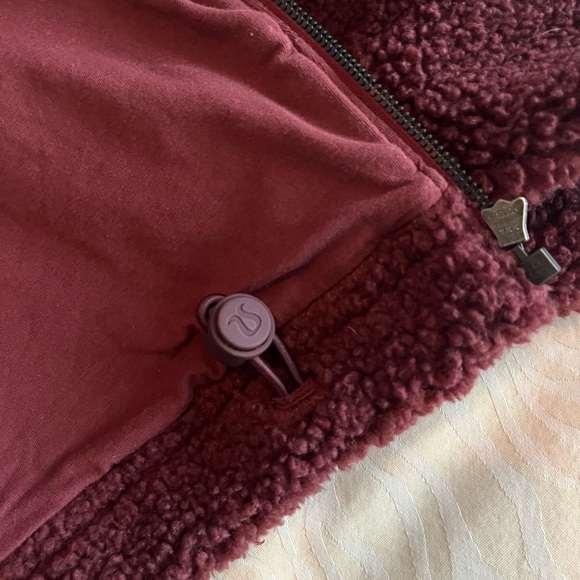 Lululemon Cinchable Fleece Zip Up Jacket - Picture 7 of 7